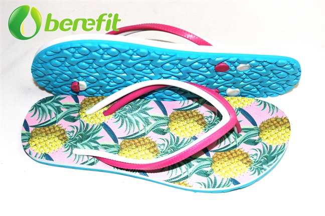 Flip Flops for Women with Arch Support in Hight Quality in EVA Sole And PVC Straps