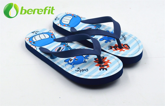  Blue Children PE Flip Flop Slipper 