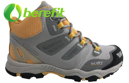 Women Sports Shoes with High Top Nubuck And PU Upper for Climb Mountain Shoes