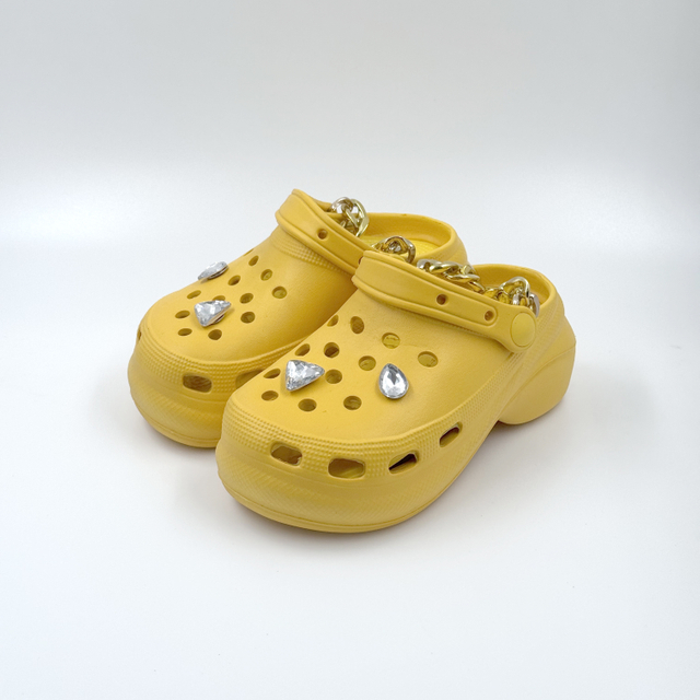 WOMEN EVA CLOGS CUTE CLOGS FOR WOMEN CUSTOM CLOGS WITH STONES DECORATION