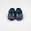 Bulk Kids Blue Camo Shark Clogs with 3D Fin Strap