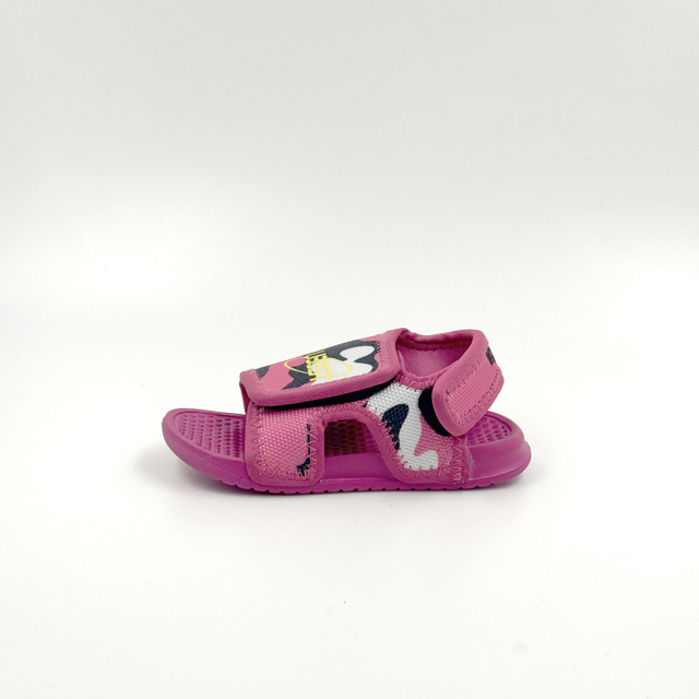 Wholesale UBEST Pink Kids Sporty Water Sandals Adjustable Velcro