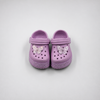 Wholesale Girls Purple Butterfly Clogs Rhinestone Platform Garden Shoes