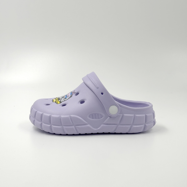 KIDS LABUBU SHOES PURPLE CLOGS COMFORTABLE CLOGS 