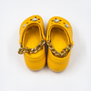 Wholesale Kids Platform Clogs with Rhinestones & Gold Chain
