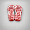 Wholesale Sweethearts XOXO Print Flip Flops for Women