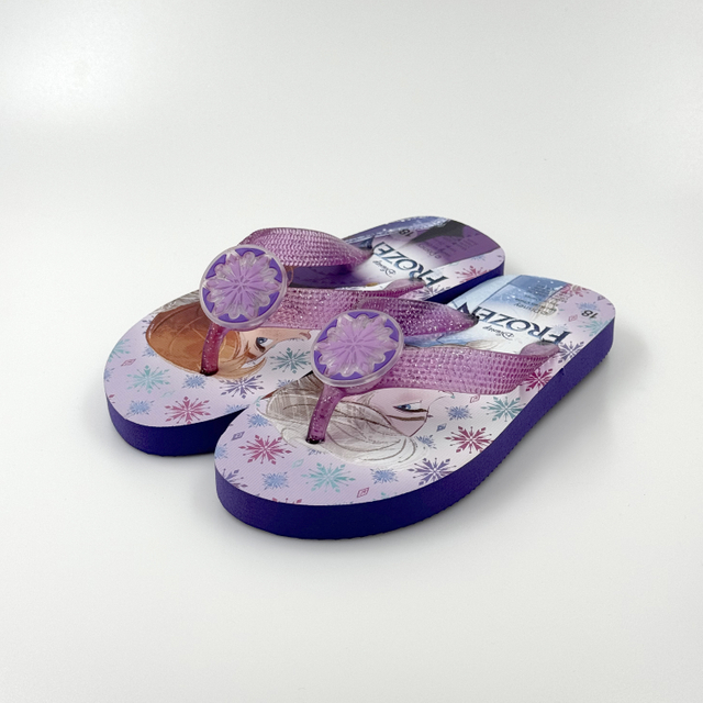 KIDS DISNEY SHOES FROZEN FLIP FLOPS TRENDY FLIP FLOPS