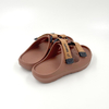 velcro strap sandals brown sandals brown flat sandals