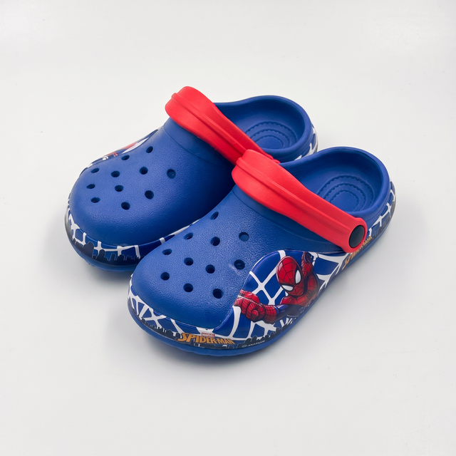 Wholesale Kids Spider-Man EVA Clogs Marvel Character Garden Shoes