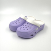 SUMMER CLOGS PURPLE DESIGNER SHOES CUSTOM CLOGS