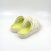 CREAM EVA CLOGS KIDS CUSTOM LOGO