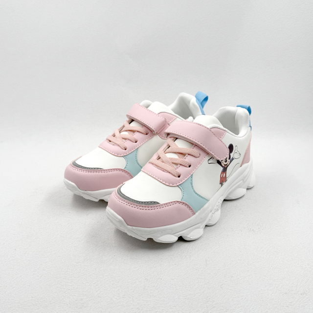 TENNIS SHOES CARTOON DISNEY MICKEY SNEARKR FOR TODDLER GIRLS AND BOYS SOFT BOTTOM 