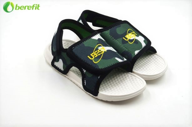 Toddler Boys Kids Camouflage Canvas Upper EVA Sports Sandal 