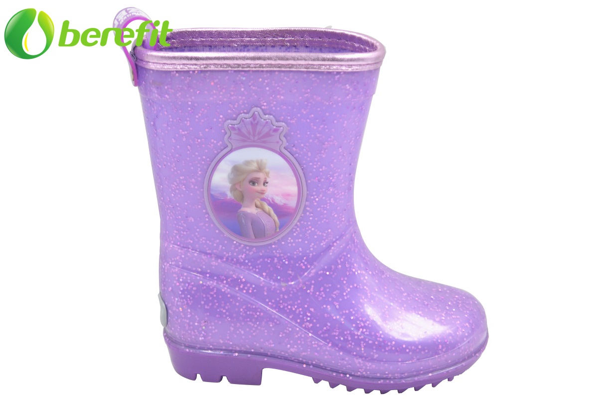 Frozen Purple Kids Rain Boots for Girl 