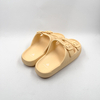 LADIES EVA YELLOW BIRKENSTOCK-STYLE SANDALS WITH TWO BUCKLES ON THE UPPER