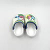 KIDS CLASSIC GRAFIC DINOSAUR EVA CLOGS WITH RANBOW BACK STRAP