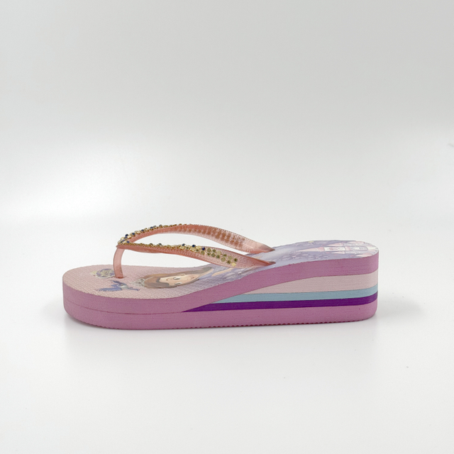 EVA HIGH HEELED FLIP FLOPS CUSTOM FLIP FLOPS PINK 