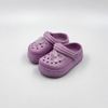 Wholesale Girls Purple Butterfly Clogs Rhinestone Platform Garden Shoes