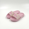 GIRLS PINK CANDY NON SLIP SLIPPERS SLIDERS 