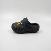 Wholesale Kids Black Clogs with Construction Vehicle Charms
