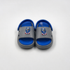 Wholesale Kids Grey & Blue Slides Robot Bear Heel Strap Supplier