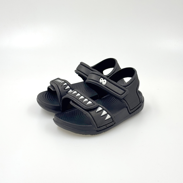 KIDS EVA CUTE BLACK SANDALS BLACK DESIGNER SANDALS DRESSY BLACK SANDALS