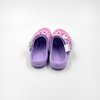 Wholesale Kids Purple Gradient Clogs Cartoon Charm EVA Sandals