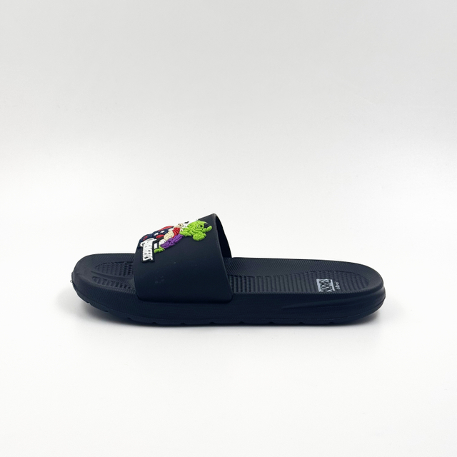 Marvel Avengers Kids' Slippers Black Superhero Slides Wholesale