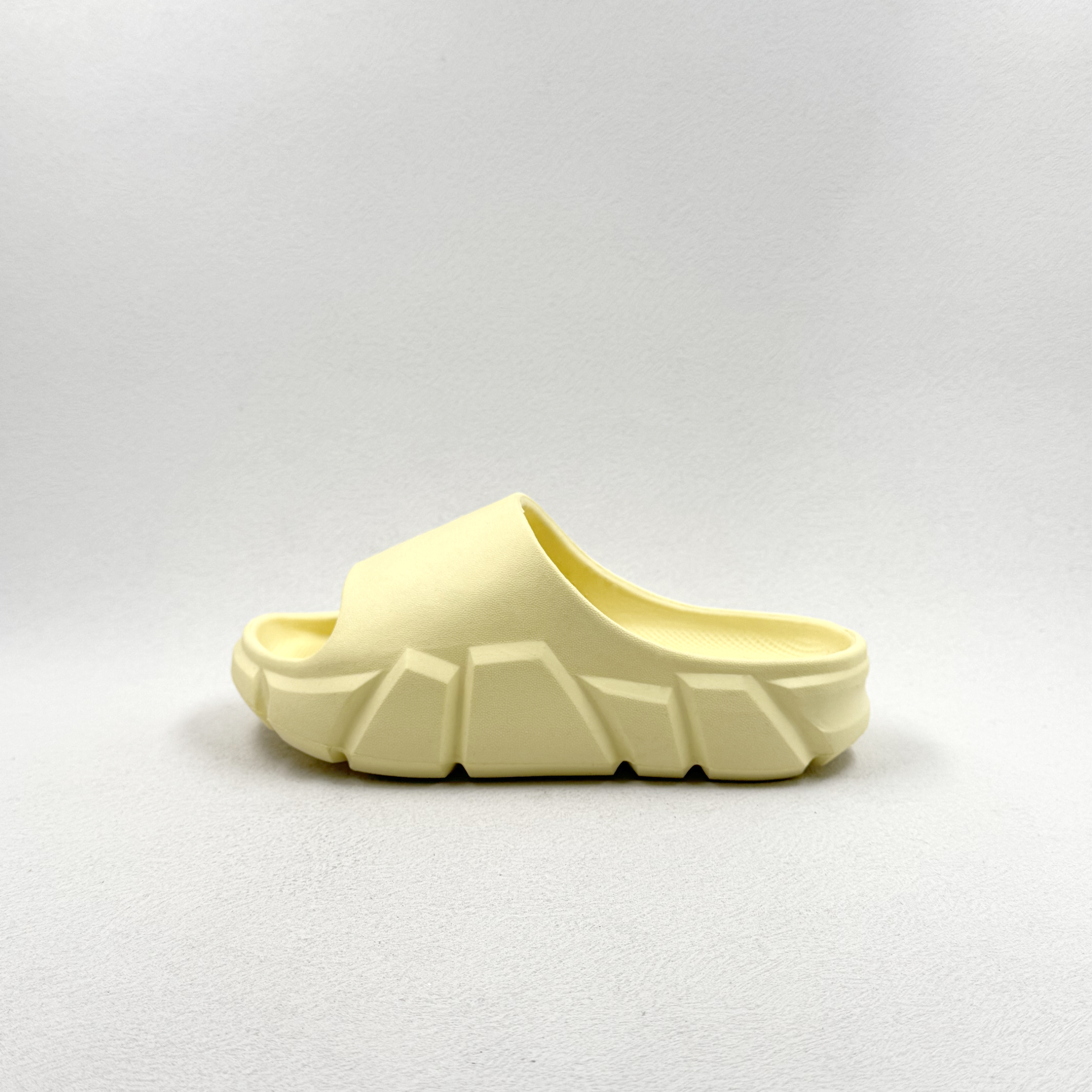 WOMEN'S SUMMER FLAT SLIPPER YELLOW SLIDES EVA QUUICK DRY SHOE