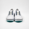 Bulk Kids White Sporty School Clogs with EVA Decorative Laces