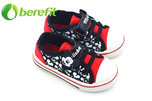 Casual Shoes for Kids with Comfortable Black Canvas Shoes with laces for Running Shoes