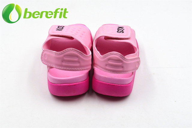 Sandals with Platform for Kids with Elastic Upper And EVA Sole of Pink Color