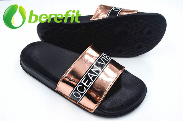 Slippers Women for Home with Open Toe Style with EVA Sole And PU Upper