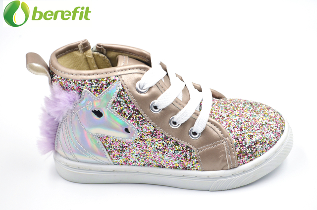 Winter Golden Trolls High-cut Toddler Girls Shoes 