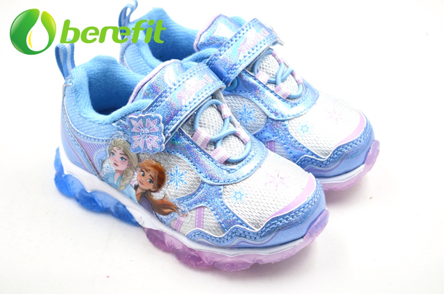 Kids Frozen Light Shoes 
