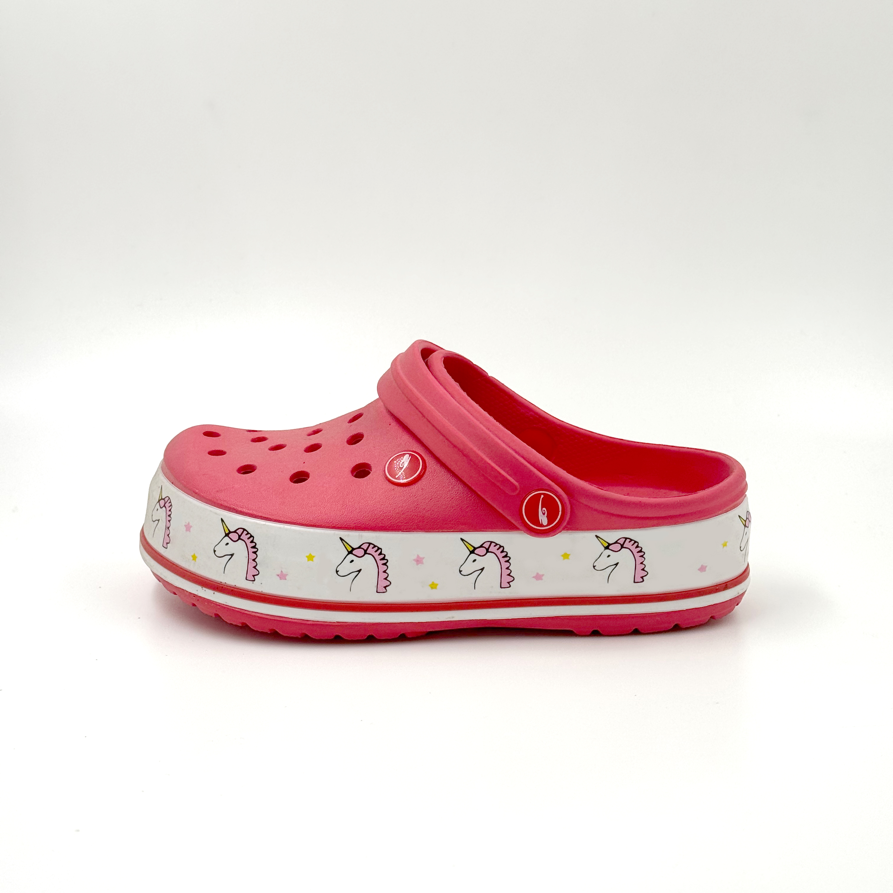 UNICORN SHOES FOR WOEMN CLOGS RED SUMMER CLOGS 