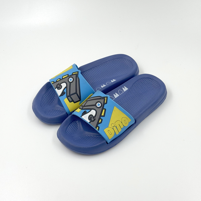 BOYS BEST IN HOUSE SLIPPERS DINO FEET SLIPPERS 