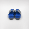 Wholesale Kids Grey & Blue Slides Robot Bear Heel Strap Supplier