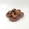 velcro strap sandals brown sandals brown flat sandals