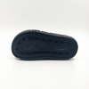 Women's Black Platform Clogs with Bow And Heart Charms Wholesale