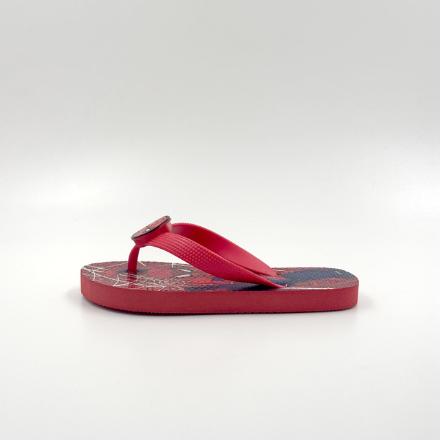 Marvel Spider-Man Kids' Flip Flops Red Web Print Wholesale