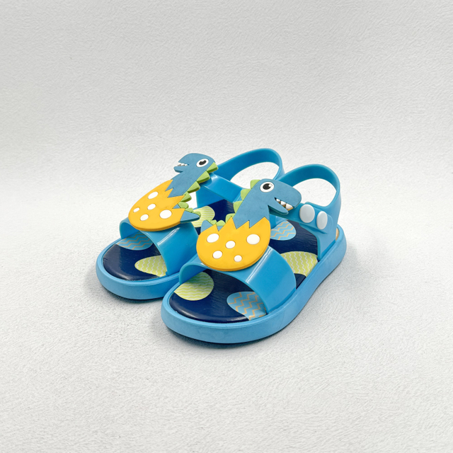 BOY'S DINOSAUR SANDAL IN BLUE COLOR 