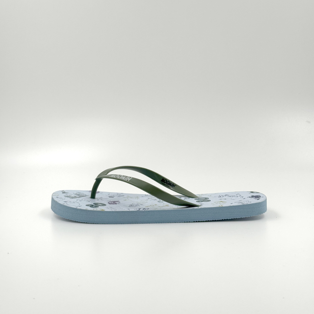 WOMEN GRAFFITI CARTOON BEACH FLIP FLOP SHOES 