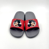 Disney Mickey Mouse Men's Slippers Red And Grey Slides Wholesale