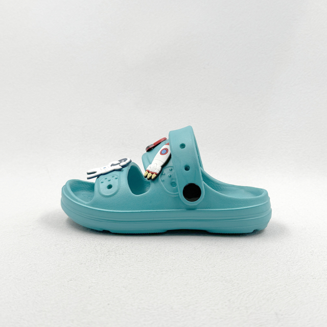 TODDLER GIRLS & BOYS NON-SLIP ASTRONAUT SANDAL WITH JIBBZ 