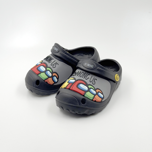 KIDS SANDALS CARTOON EVA CLOGS AMONG US SHOES 
