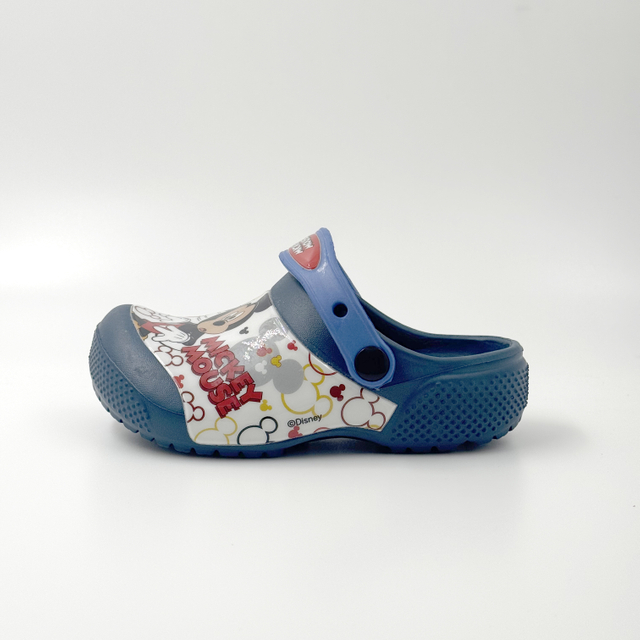 EVA DISNEY SHOES CUSTOM CLOGS BLUE CLOGS 