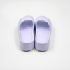 Bulk Kids Lavender Platform Slides EVA Beach Sandals