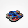 Wholesale Spider-Man Kids Flip Flops Blue PVC Thong Sandals