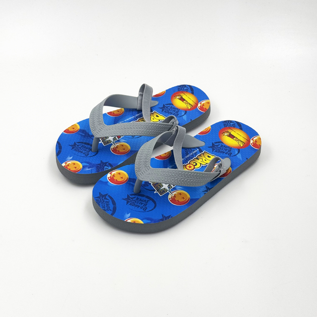 Dragon Ball Super Kids' Flip Flops with Elastic Back Straps Wholesale